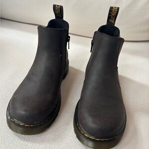 Brown Leather Ankle Boots